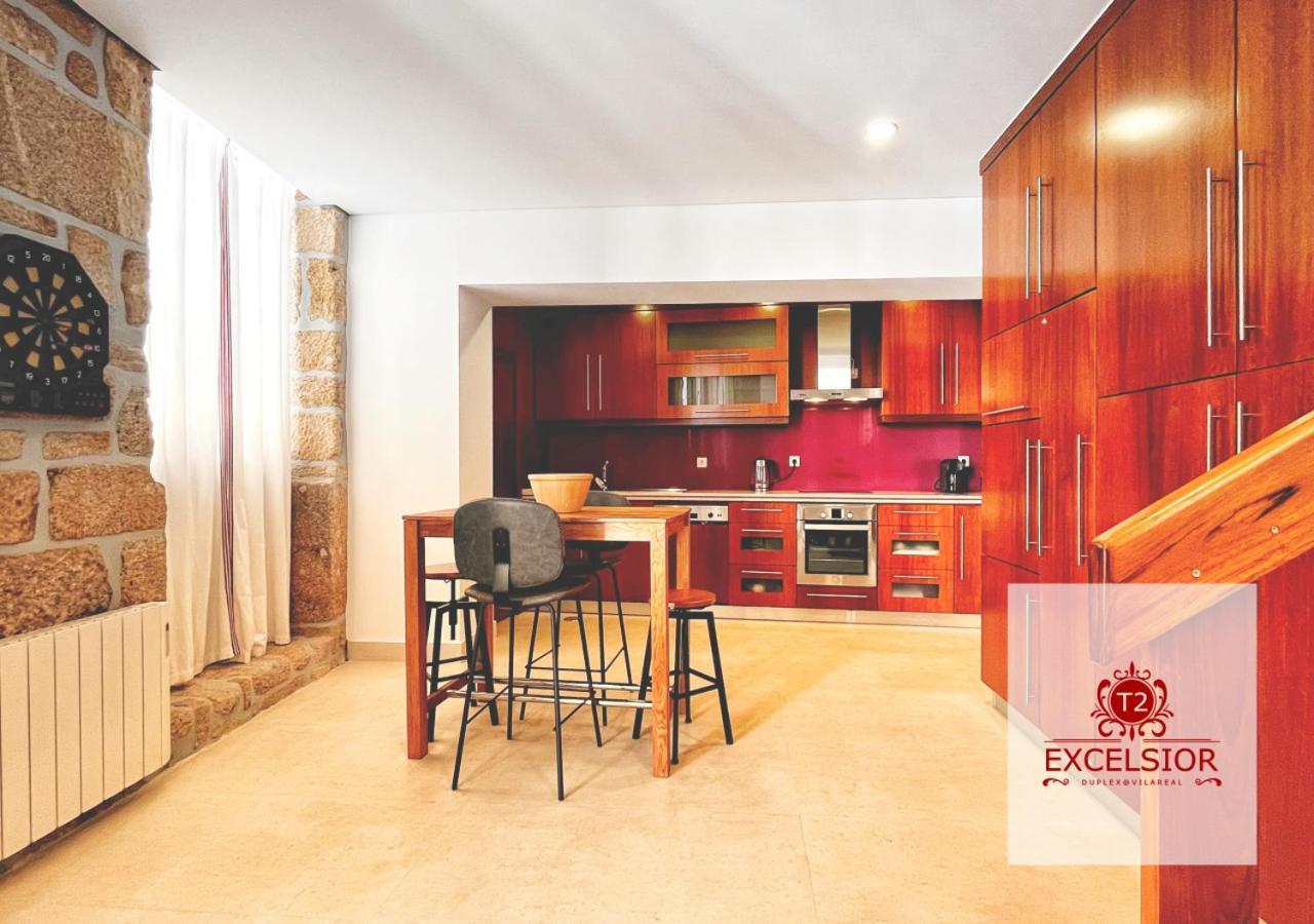 Apartament T2 Duplex - Exclusivo No Centro Historico Vila Real Zewnętrze zdjęcie