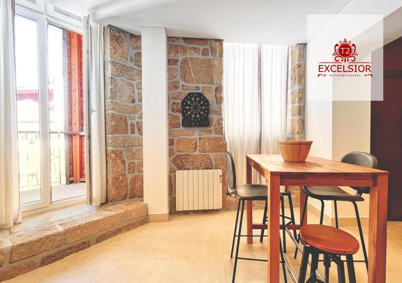 Apartament T2 Duplex - Exclusivo No Centro Historico Vila Real Zewnętrze zdjęcie