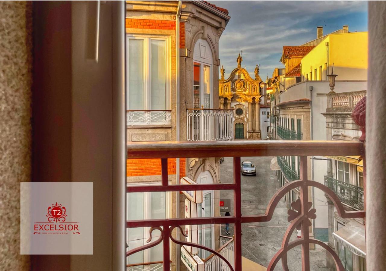Apartament T2 Duplex - Exclusivo No Centro Historico Vila Real Zewnętrze zdjęcie