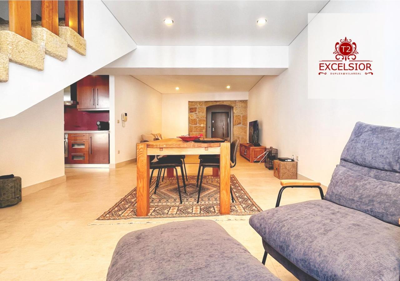 Apartament T2 Duplex - Exclusivo No Centro Historico Vila Real Zewnętrze zdjęcie
