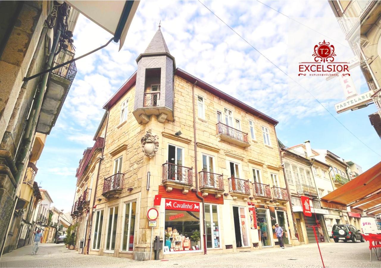 Apartament T2 Duplex - Exclusivo No Centro Historico Vila Real Zewnętrze zdjęcie